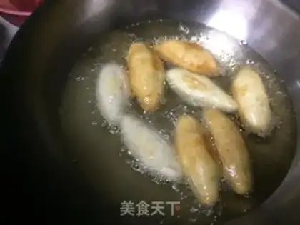 Make Sesame eggs bag step 5