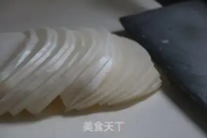 Make The radish step 1