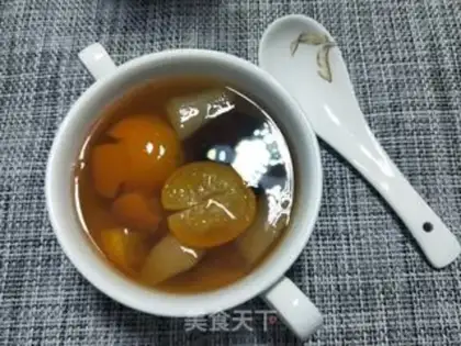 Make Iced sugar, gold and orange Sydney soup step 5