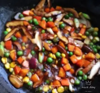 Make Vegetable tofu step 7