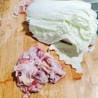 Make Chicken cabbage step 0
