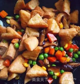 Make Vegetable tofu step 11