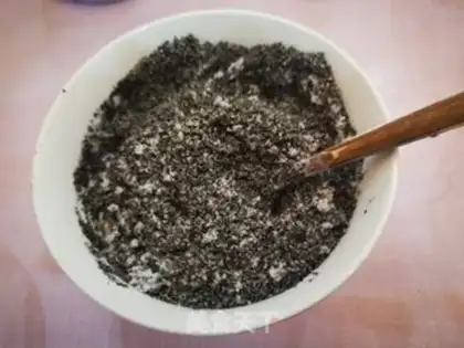 Make Black sesame cookies step 0