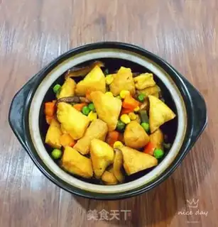 Make Vegetable tofu step 12