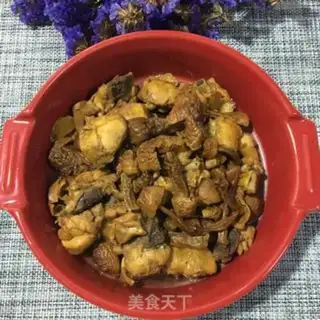 Make Qi-su, burn the chicken leg step 8