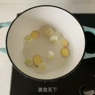 Make Corn steak soup step 1