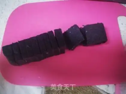Make Black sesame cookies step 10