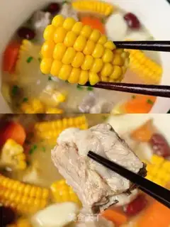 Make Corn steak soup step 7