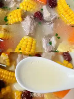 Make Corn steak soup step 8