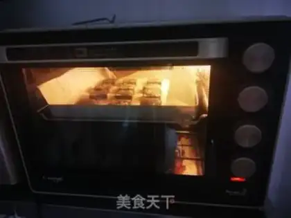 Make Black sesame cookies step 12