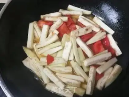 Make Tomato fried eggplant step 5
