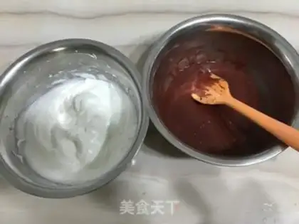 Make Mango with cream chocolate cake step 7