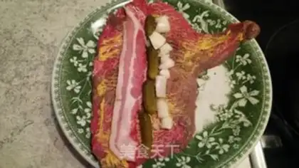 Make Red beef rolls step 3