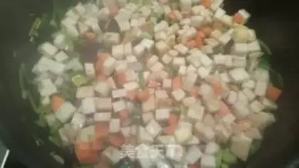 Make Red beef rolls step 7