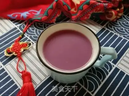 Make Purple potato lily oatmeal step 9
