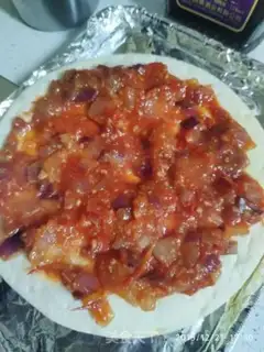 Make Bacon pizza step 4