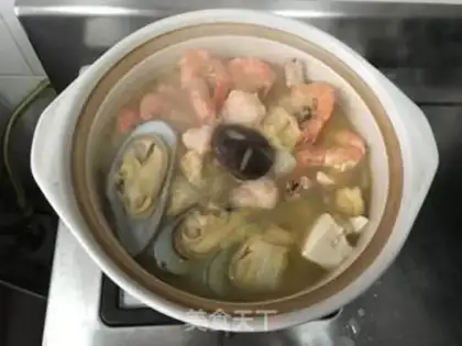 Make Seafood casserole step 7