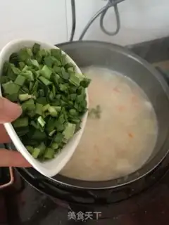 Make Porridge of pork-headed porridge step 6