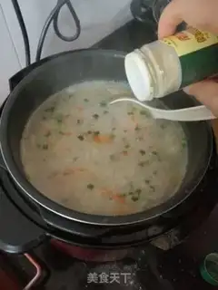 Make Porridge of pork-headed porridge step 7