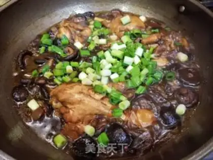 Make Chicken leg mushroom stew step 10