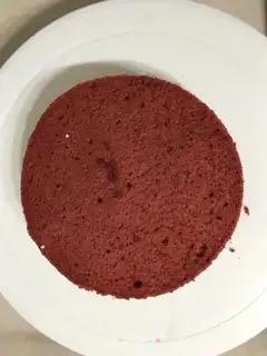Make Mango with cream chocolate cake step 20