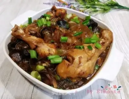 Make Chicken leg mushroom stew step 11