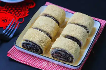 Make Donkey rolls step 12