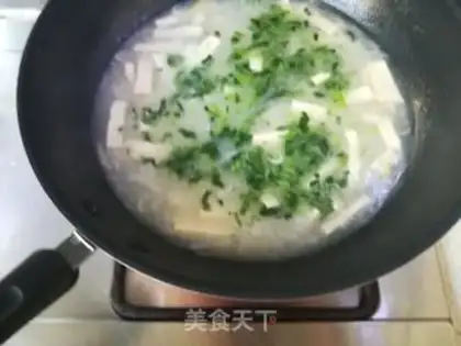 Make Shrimp radish tofu soup step 7