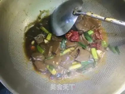 Make Duck blood and garlic step 6