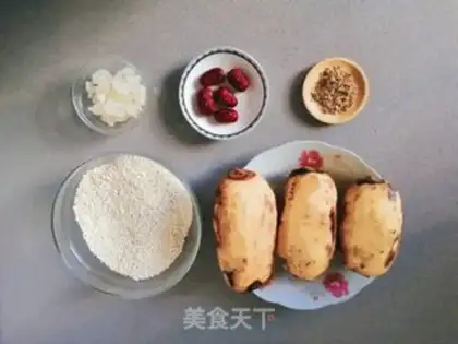 Make Cinnamon date rice step 0