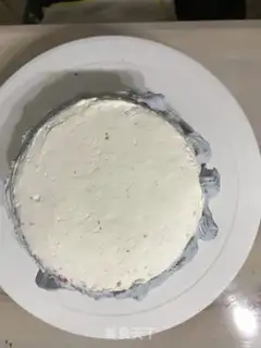 Make Mango with cream chocolate cake step 25