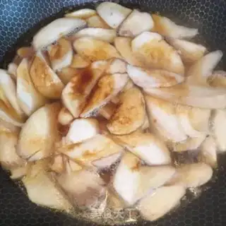 Make Egg dumplings, almond mushrooms step 3