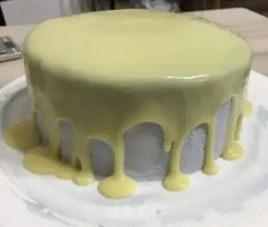 Make Mango with cream chocolate cake step 29