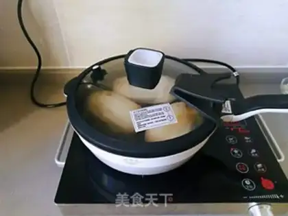 Make Cinnamon date rice step 6
