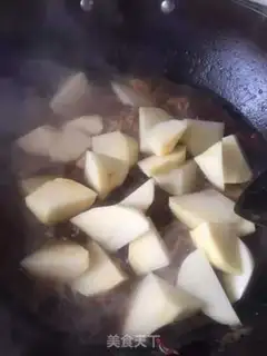 Make Potato burn ribs step 6