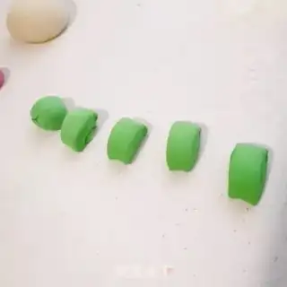 Make Flower buns step 6
