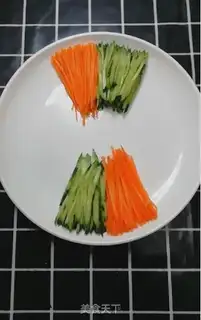 Make Five-colored pimps step 4