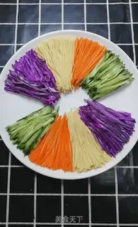 Make Five-colored pimps step 5