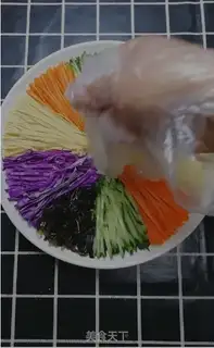 Make Five-colored pimps step 7