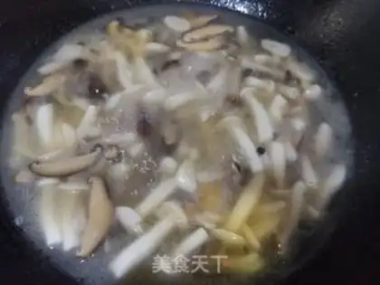 Make Shrimp cactus soup step 6