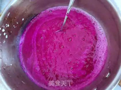 Make Flamingo mousse cake step 8