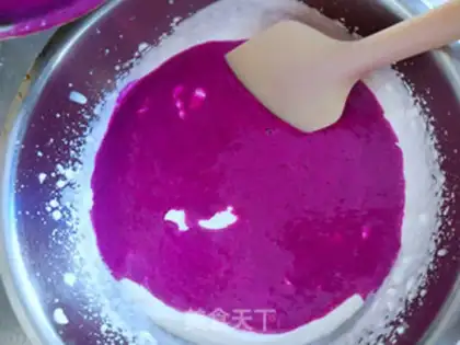 Make Flamingo mousse cake step 9