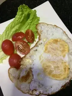 Make Fried double yellow goose eggs step 8