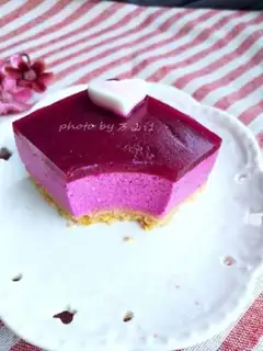 Make Flamingo mousse cake step 17