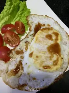 Make Fried double yellow goose eggs step 10