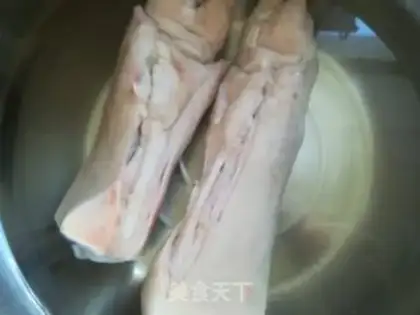 Make Pig hoof freeze step 0
