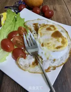 Make Fried double yellow goose eggs step 11