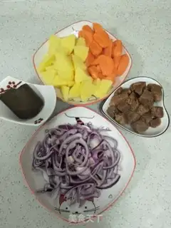 Make Japanese curry beef step 4