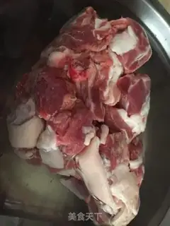Make A warm stomach of lamb soup step 0
