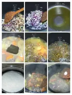 Make Japanese curry beef step 5